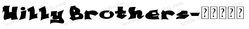 Willy Brothers字体转换